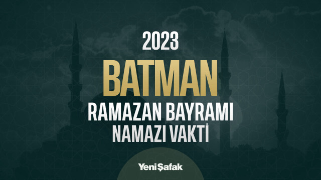 Batman bayram namazı