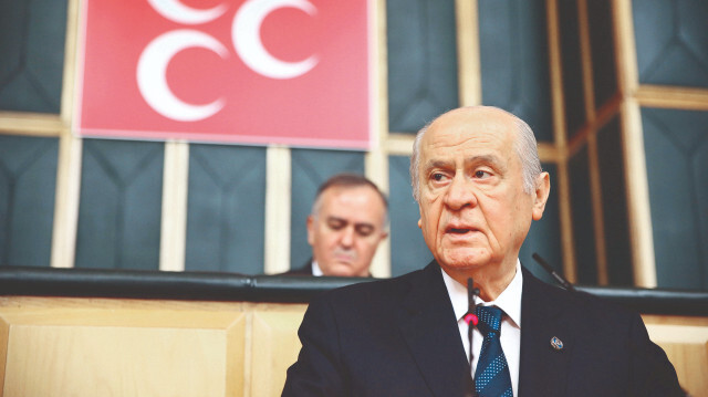 MHP Genel Başkanı Devlet Bahçeli.