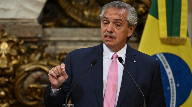 Alberto Fernández, Président de la Nation argentine. Crédit Photo: Luis ROBAYO / AFP

