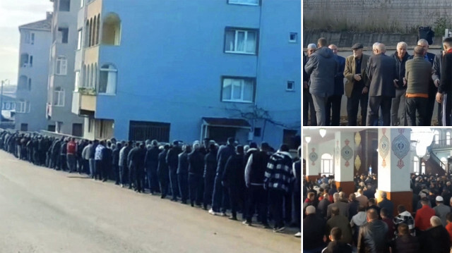 Toplu bayramlaşma görenleri şaşkına çeviriyor.