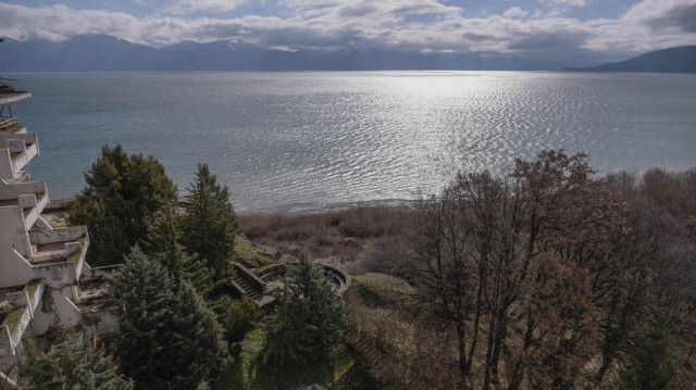 Le lac Prespa. Crédit photo: Armend NIMANI / AFP