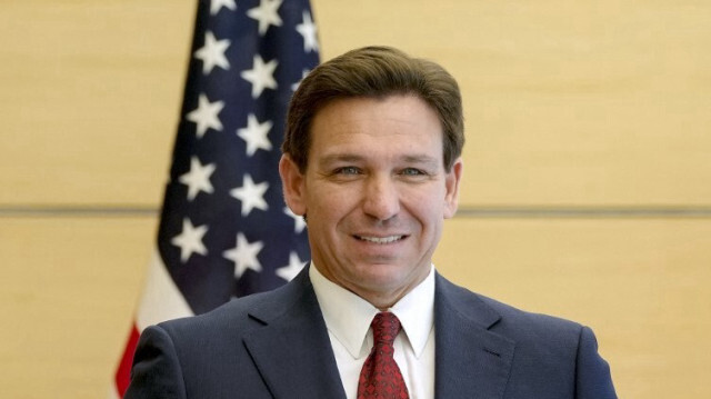 Le gouverneur de Floride, Ron DeSantis. Crédit photo: Kimimasa MAYAMA / POOL / AFP