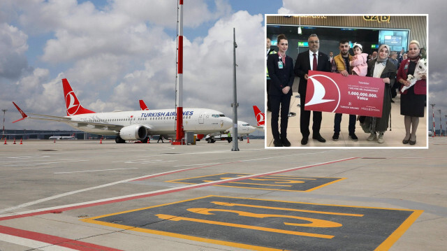 Mustafa Balcı ve ailesinin bindiği THY uçağı Adıyaman'a hareket etti.

