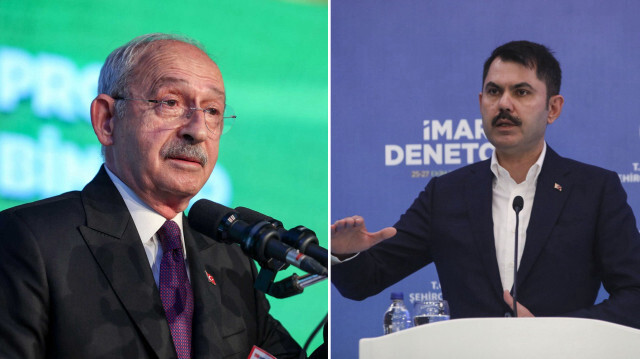 CHP Genel Başkanı Kemal Kılıçdaroğlu- Bakan Kurum