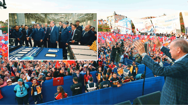 Cumhurbaşkanı Tayyip Erdoğan, Gemlik'te SIRO Batarya Geliştirme ve Üretim Kampüsü Temel Atma Töreni'nde konuştu.
