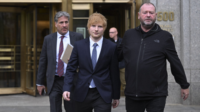 Grammy ödüllü Ed Sheeran, telif haklarıyla ilgili New York'ta ifade verdi