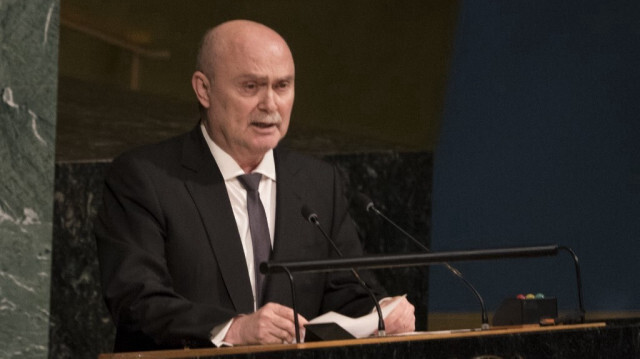 L'ancien ambassadeur de Türkiye auprès de l'Organisation des Nations Unies (ONU), Feridun Sinirlioglu. Crédit photo: Don EMMERT /archives/ AFP