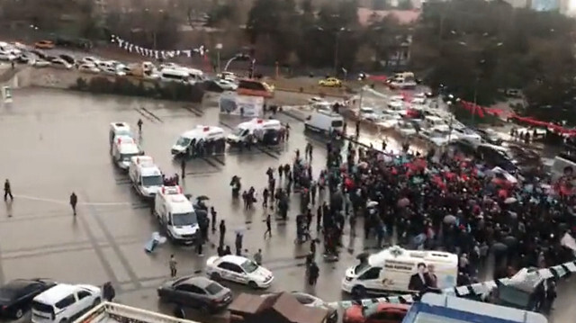 İYİ Parti Genel Başkanı Meral Akşener'in Erzurum mitingi