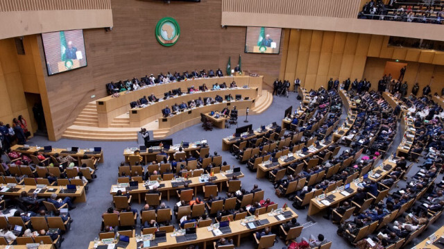 l'Assemblée de l'Union africaine (UA). Crédit Photo: Tony KARUMBA / AFP