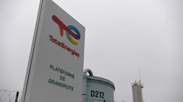 La plateforme du géant pétrolier français TotalEnergies. Crédit photo: ERIC PIERMONT / AFP / ARCHIVE