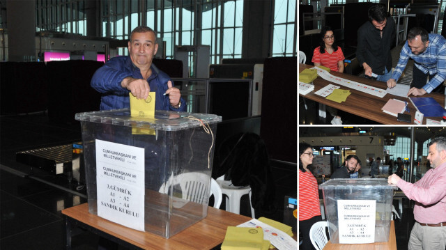 İlk oyu Avusturalya Sidney'den Ferhat Topuz (61) kullandı.