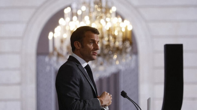 Le Président français, Emmanuel Macron. Crédit photo: YOAN VALAT / POOL / AFP