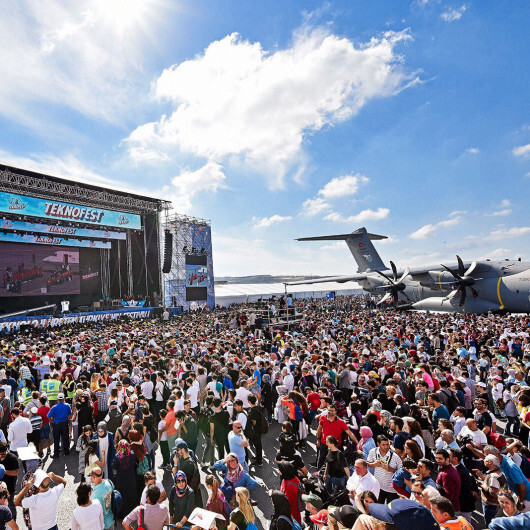 Teknofest: Bu festivalde ayaklar yere basmıyor