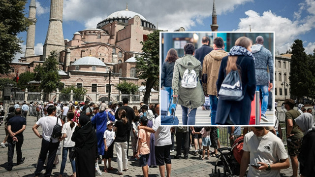 İstanbul'a en çok Rusya, İran, Almanya, ABD ve İngiltere'den turist geldi.