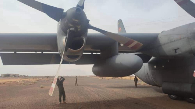 Un avion d’évacuation turc au Soudan de type C130. Crédit Photo: @Sudanesearmy1 / Twitter