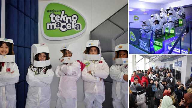ASELSAN, Tekno Macera Platformu'na ayrılan alanda 9-12 yaş arası çocuklara özel olarak hazırlanan uzay temalı 5 farklı deneyim alanı oluşturulacağını duyurmuştu.