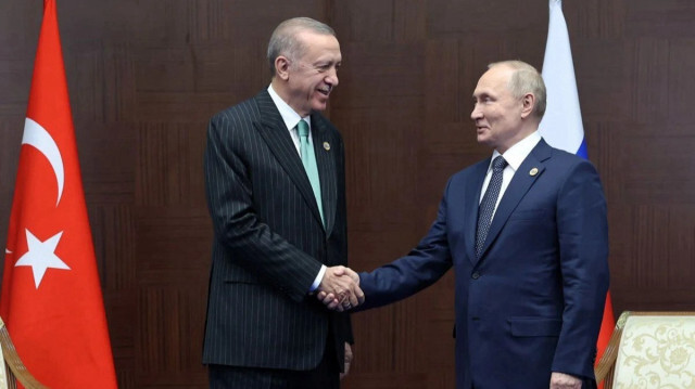 Cumhurbaşkanı Erdoğan-Rus lider Putin 