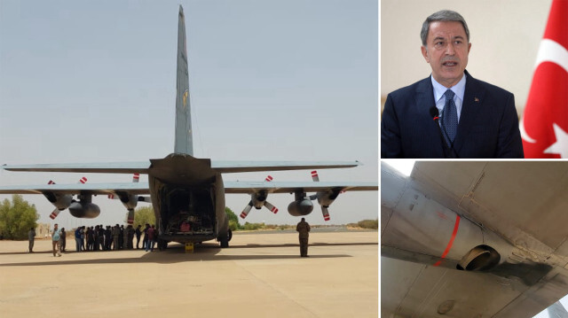 Bakan Akar, tahliye için Sudan'a giden C-130 uçağına hafif silahla ateş açılmasına ilişkin konuştu. 
