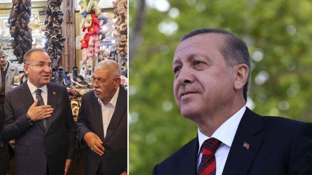 Adalet Bakanı Bekir Bozdağ'ın telefonuyla Cumhurbaşkanı Erdoğan Şanlıurfalılarla görüştü.