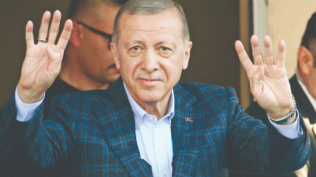 Cumhurbaşkanı Recep Tayyip Erdoğan.