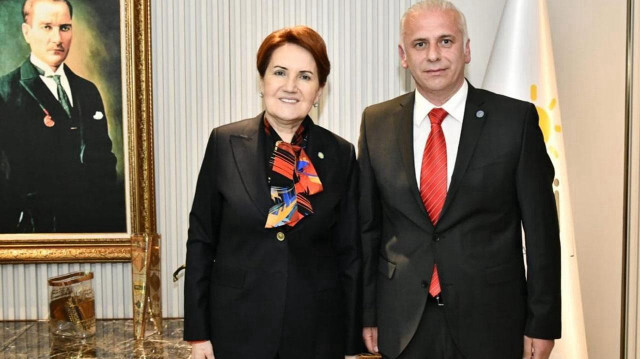 İYİ Parti Genel Başkanı Meral Akşener - İYİ Parti Yurt Dışı Türklerden Sorumlu Başkan Yardımcısı Habib Suiçmez