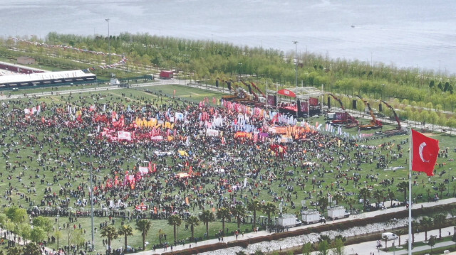 İstanbul’daki 1 Mayıs Emek ve Dayanışma Günü kutlamaları geçen yıl da Maltepe’de düzenlenmişti.