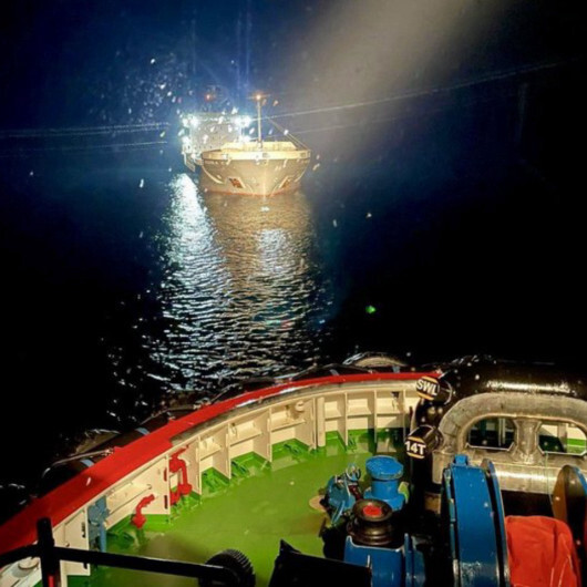 Çanakkale Boğazı'nda gemi arızası