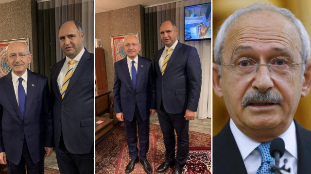 CHP lideri Kemal Kılıçdaroğlu'nun seccadeye ayakkabıyla bastığı başka bir fotoğrafı ortaya çıktı.