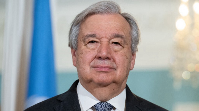 António Guterres, secrétaire général des Nations unies. Crédit photo: SAUL LOEB / AFP