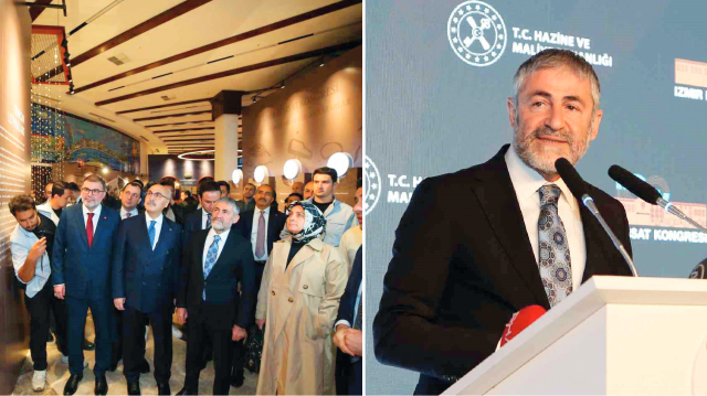 İzmir İktisat Kongresi, Cumhurbaşkanlığı’nın himayesinde, Hazine ve Maliye Bakanlığı’nın ev sahipliğinde, dün “Küresel Ekonomik Güç Olma Yolunda Türkiye Ekonomisi” ana temasıyla başladı.