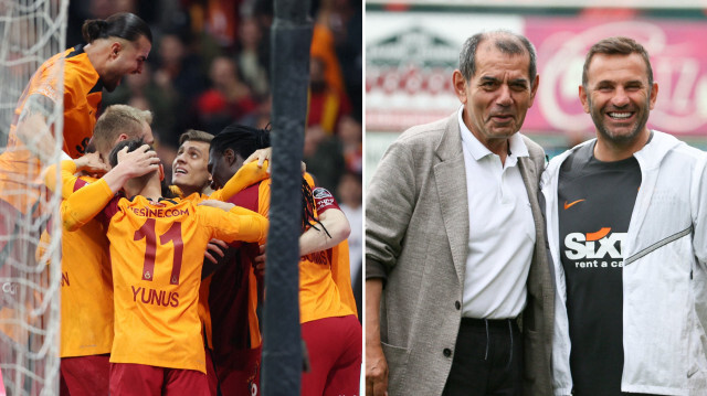 Galatasaray'da yüzler gülüyor. 
