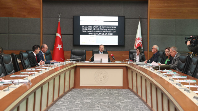 TBMM Deprem Araştırma Komisyonu, AK Parti Afyonkarahisar Milletvekili Veysel Eroğlu başkanlığında toplandı.