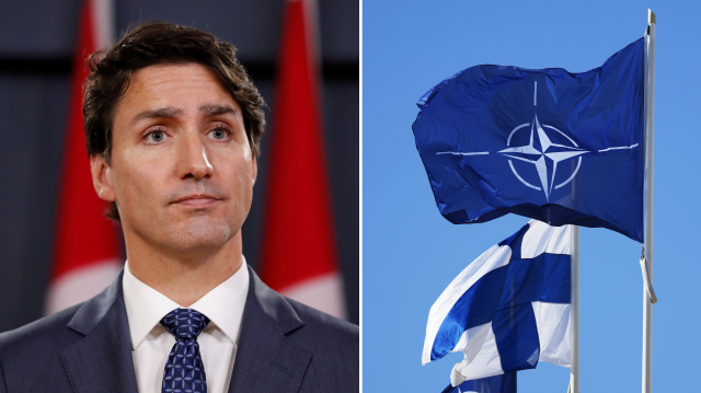 Kanada Başbakanı Justin Trudeau, Finlandiya'nın NATO'ya katılmasından memnun olduklarını söyledi.