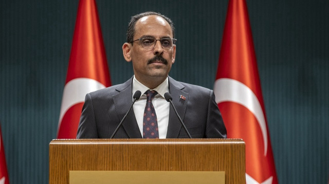 Türkiye's Presidential spokesman Ibrahim Kalin