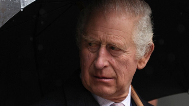 Le Roi d'Angleterre Charles III. Crédit Photo: Adrian DENNIS / POOL / AFP
