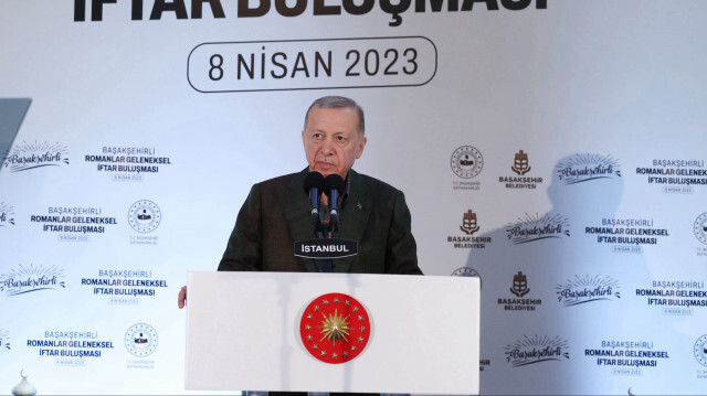 Cumhurbaşkanı Erdoğan, Başakşehirli Romanlar Geleneksel İftar Buluşması'nda konuştu