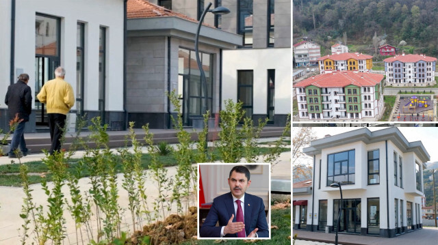 Sinop ve Kastamonu afet konutları inşa ediliyor.