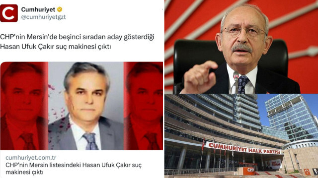 CHP'nin Mersin adayı Hasan Ufuk Çakır, Kemal Kılıçdaroğlu.