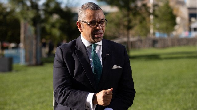 UK Foreign Secretary James Cleverly
