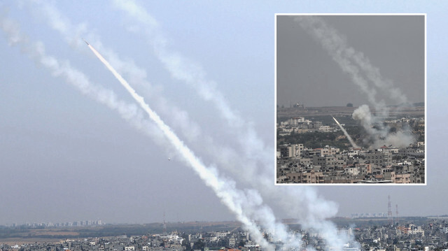 Gazze'den işgalci İsrail'e roketli karşılık
