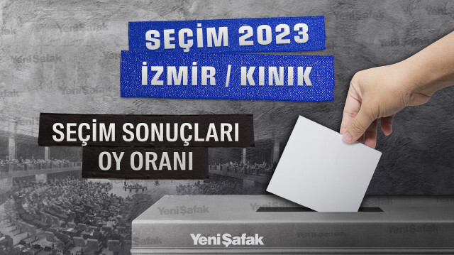 İzmir Kınık seçim sonuçları 2023 Cumhurbaşkan adayları oy oranları partiler ve ittifakların oy dağılımı