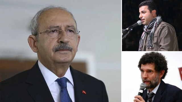 CHP Genel Başkanı ve Yedili Masa'nın cumhurbaşkanı adayı Kemal Kılıçdaroğlu, seçimi kazanması halinde Demirtaş ve Kavala'nın serbest bırakılacağının sözünü verdi. 