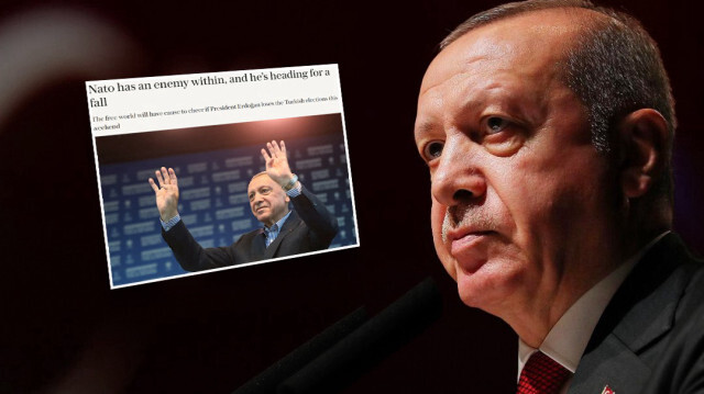 İngiliz basını Cumhurbaşkanı Erdoğan hakkında skandal ifadeler kullandı. 