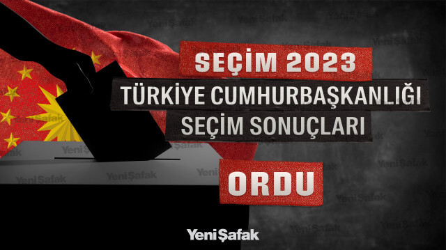 2023 Ordu Cumhurbaşkanlığı seçim sonuçları