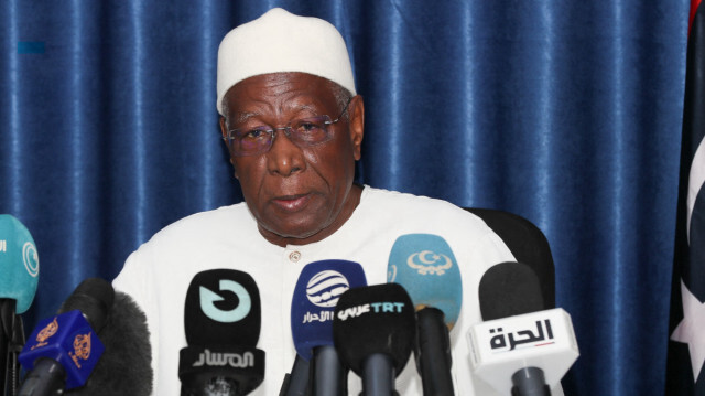 Le représentant spécial du secrétaire général de l'ONU pour la Libye et Chef de la Mission d'appui des Nations Unies en Libye, Abdoulaye Bathily. Crédit Photo: Mahmud TURKIA/AFP

