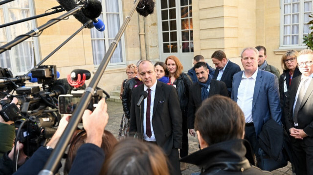 Le secrétaire général de la Confédération française démocratique du travail (CFDT), Laurent Berger. Crédit photo: Bertrand GUAY / AFP