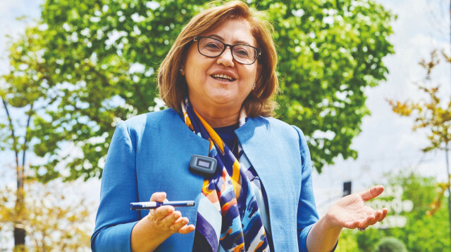 Gaziantep Büyükşehir Belediye Başkanı Fatma Şahin.