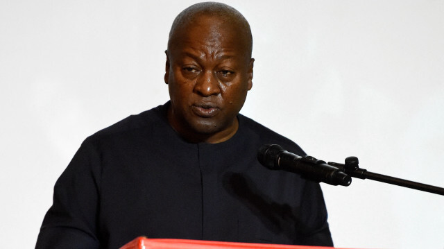 Le candidat du principal parti d'opposition au Ghana, John Mahama. Crédit Photo: PIUS UTOMI EKPEI / AFP

