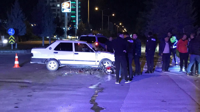Konya'da kaza sonucu motosiklet sürücüsü yaşamını yitirdi.