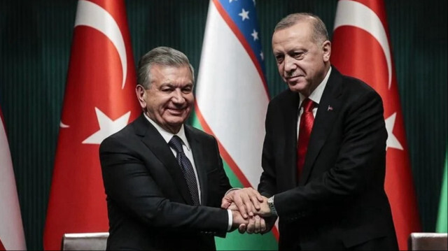 Mirziyoyev - Erdoğan (Fotoğraf: Arşiv)